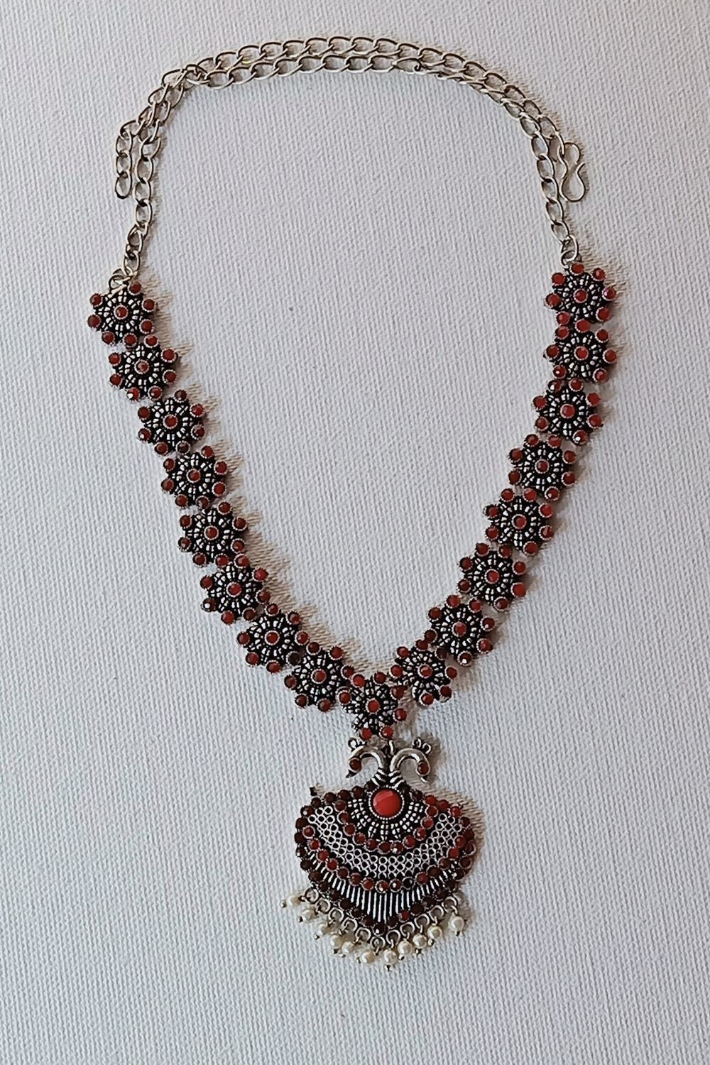 Darshana - Premium Quality Oxidised Collar Necklace Set