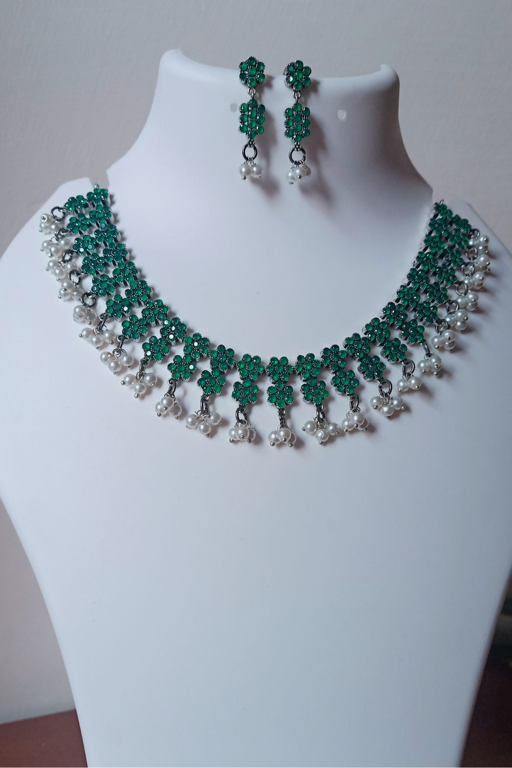 Garimaa - Premium Quality Oxidised Collar Necklace Set