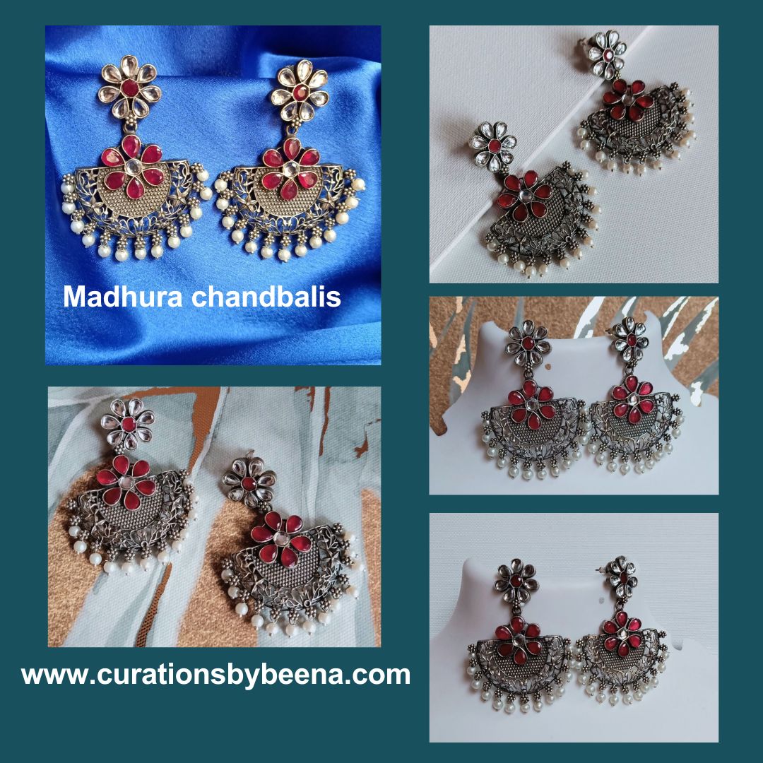 Madhura - Premium Quality Oxidised Dangler
