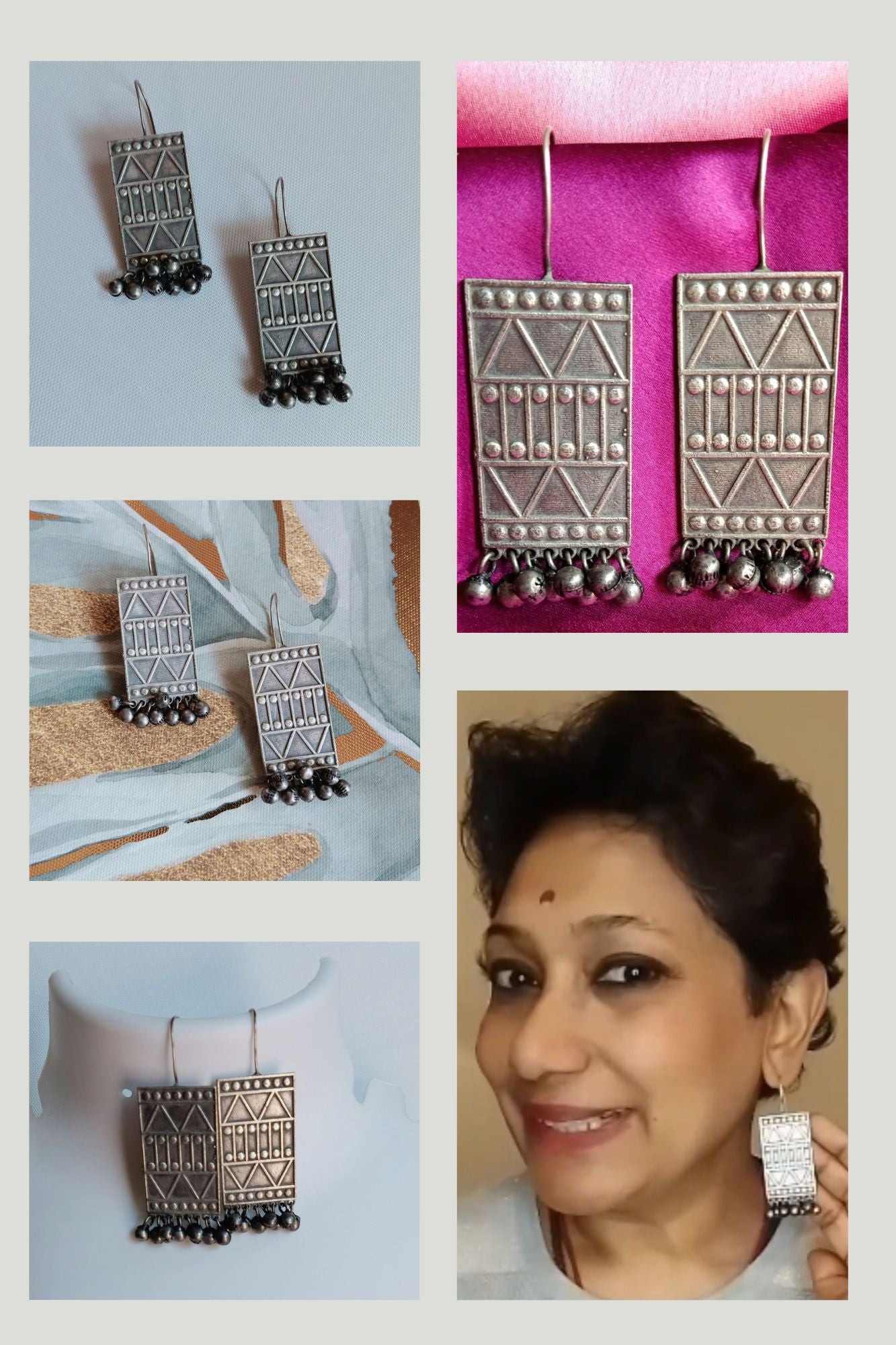 Tanya - Premium Quality Oxidised Dangler
