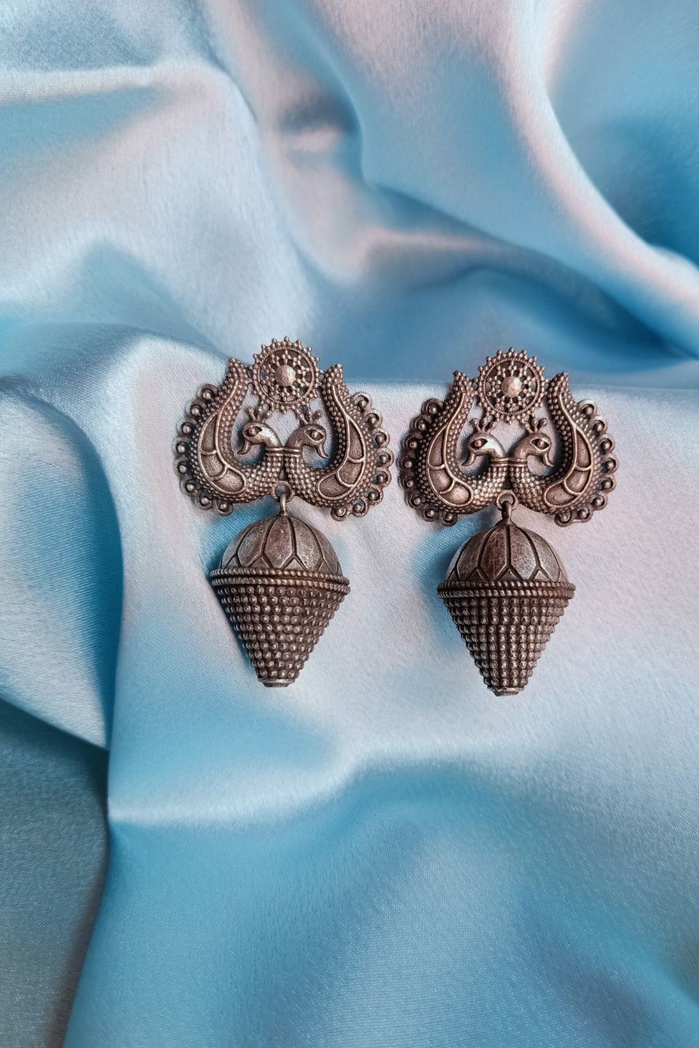 Daivya - Premium Quality Oxidised Jhumki