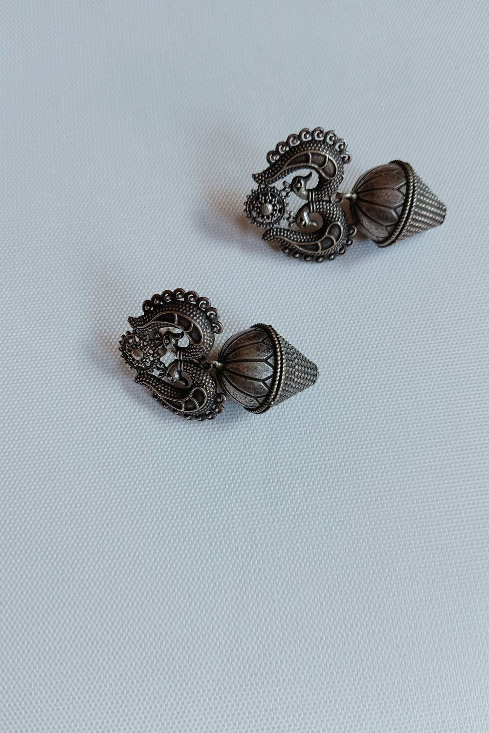 Daivya - Premium Quality Oxidised Jhumki