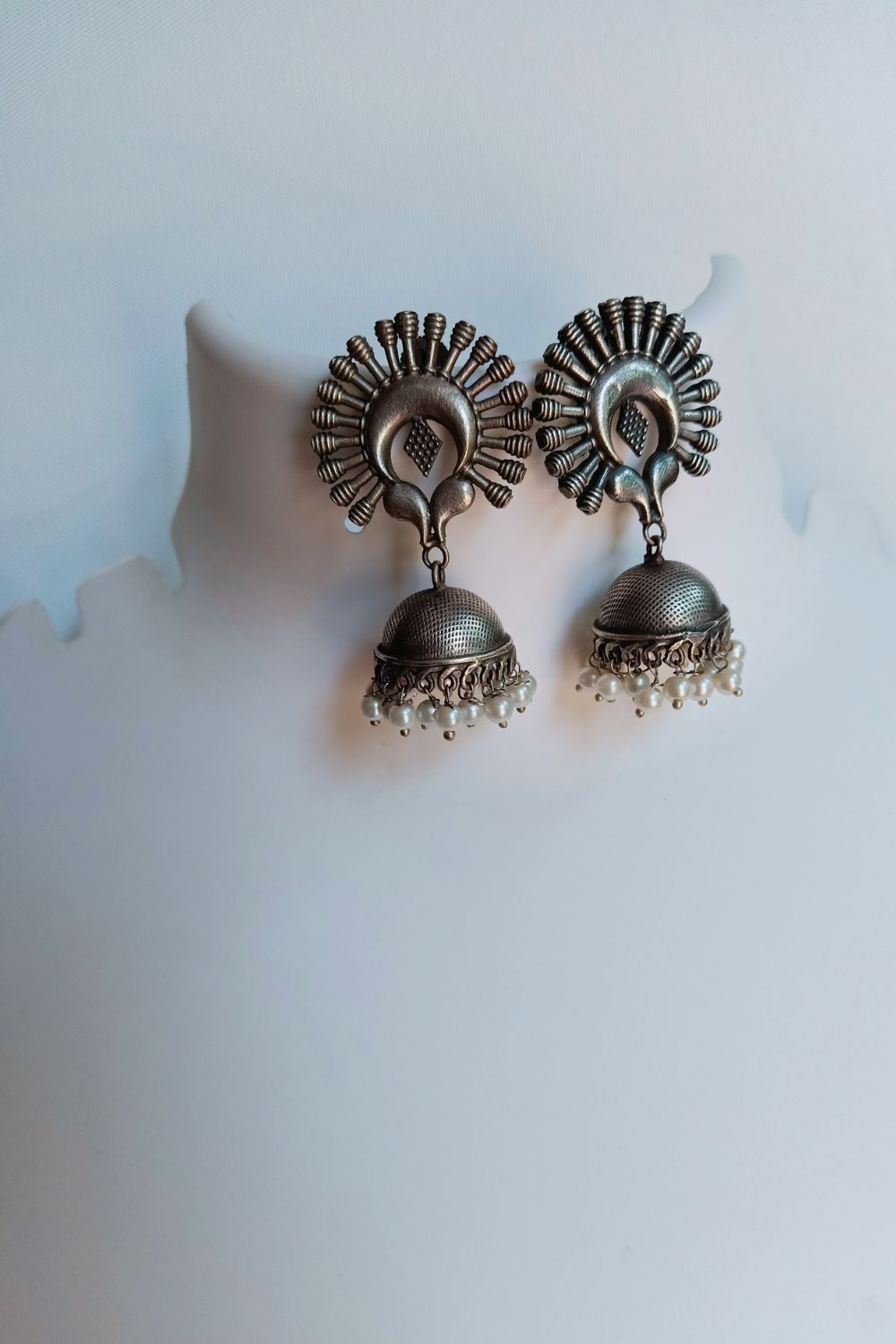 Esha - Premium Quality Oxidised Jhumki