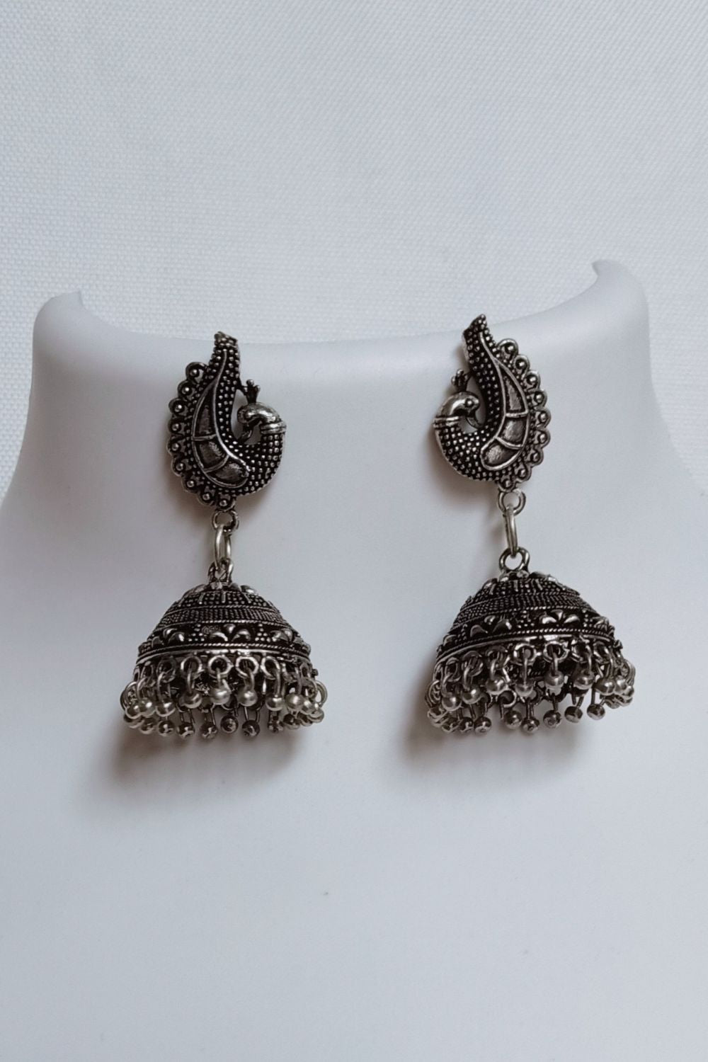 Gracie - Oxidised Jhumki