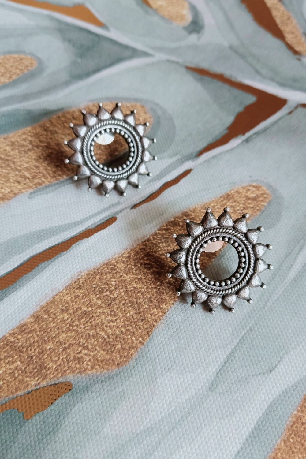 Jyoti - Premium Quality Oxidised Stud