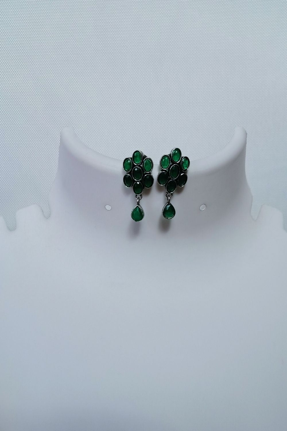 Latika - Premium Quality Oxidised Stud