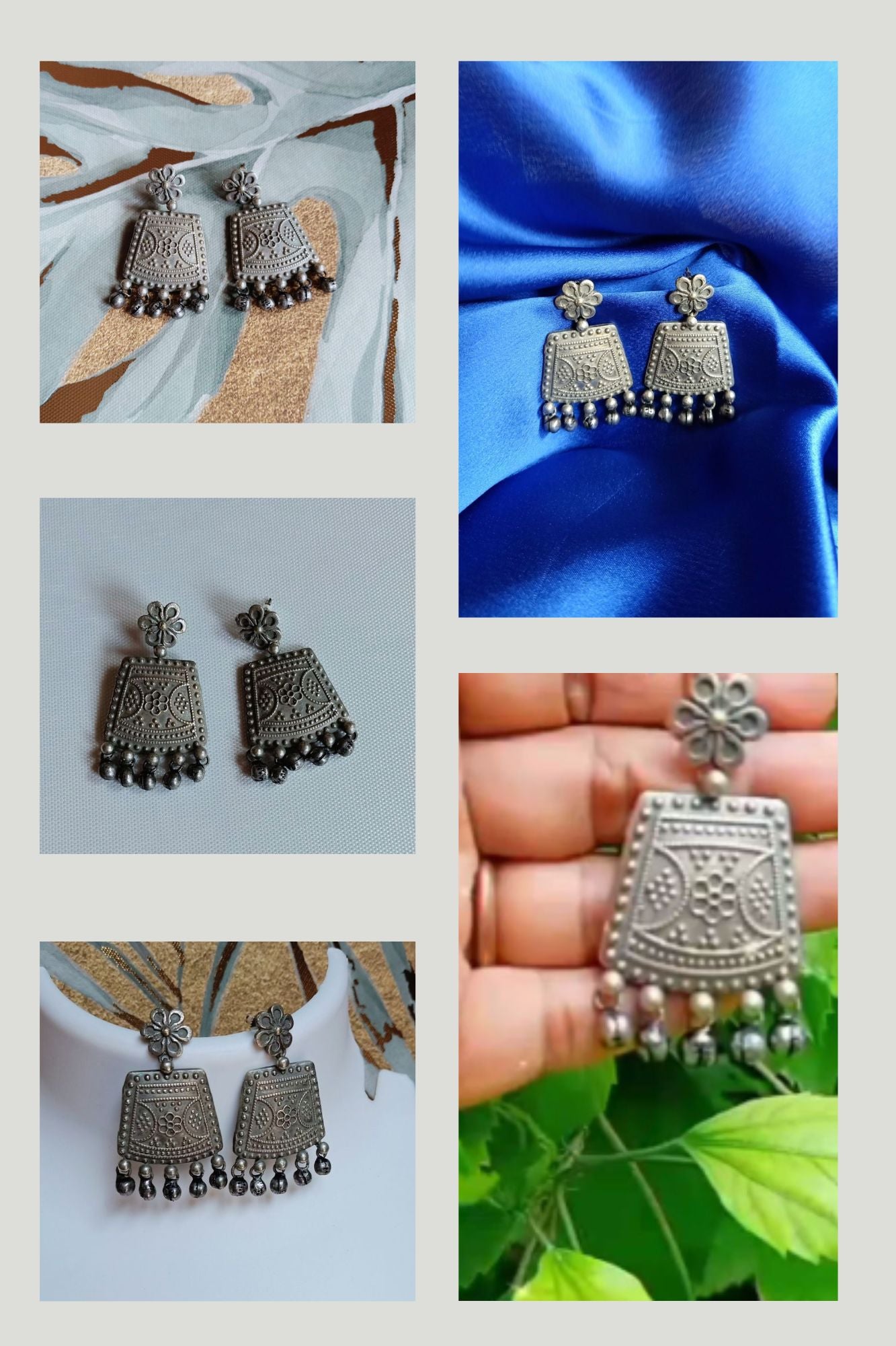 Megha - Premium Quality Oxidised Dangler