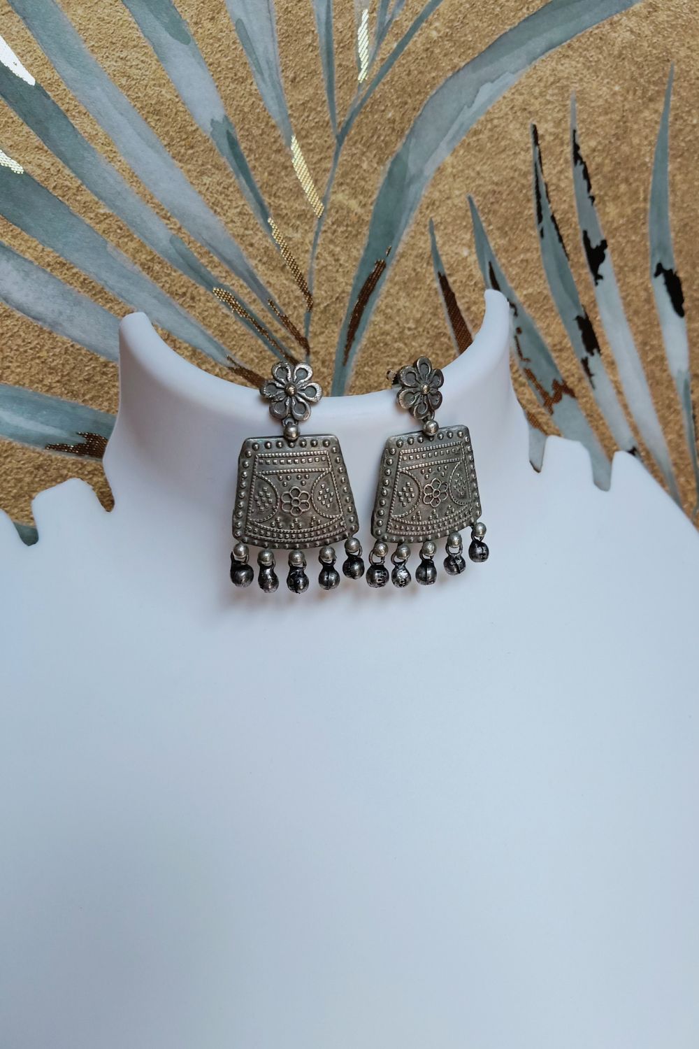 Megha - Premium Quality Oxidised Dangler