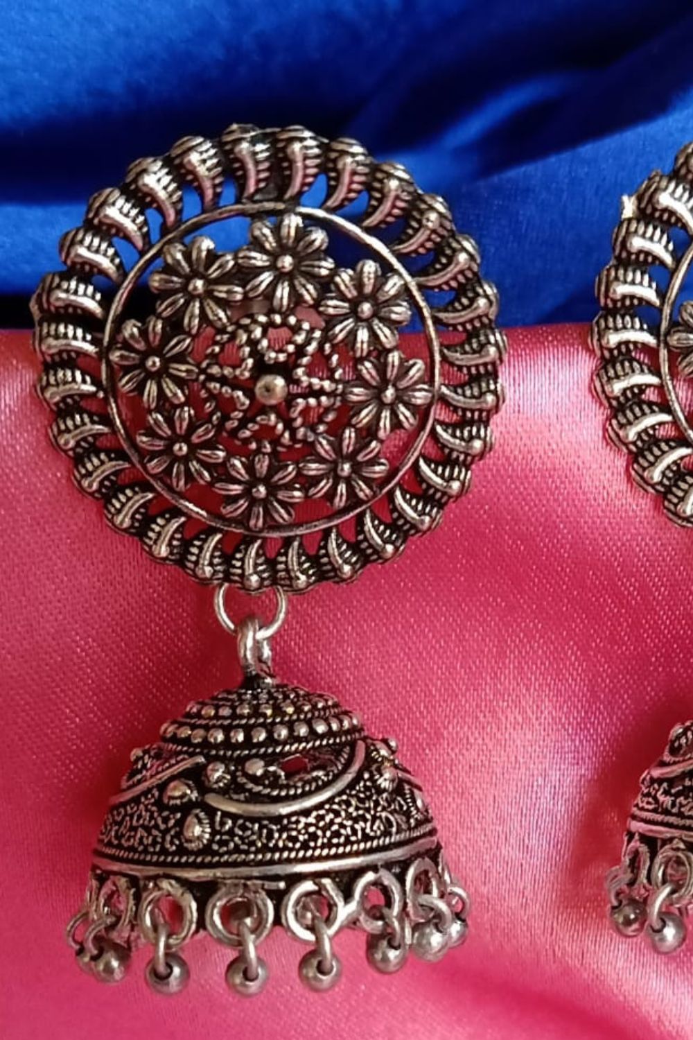 Namrata - Oxidised Jhumki