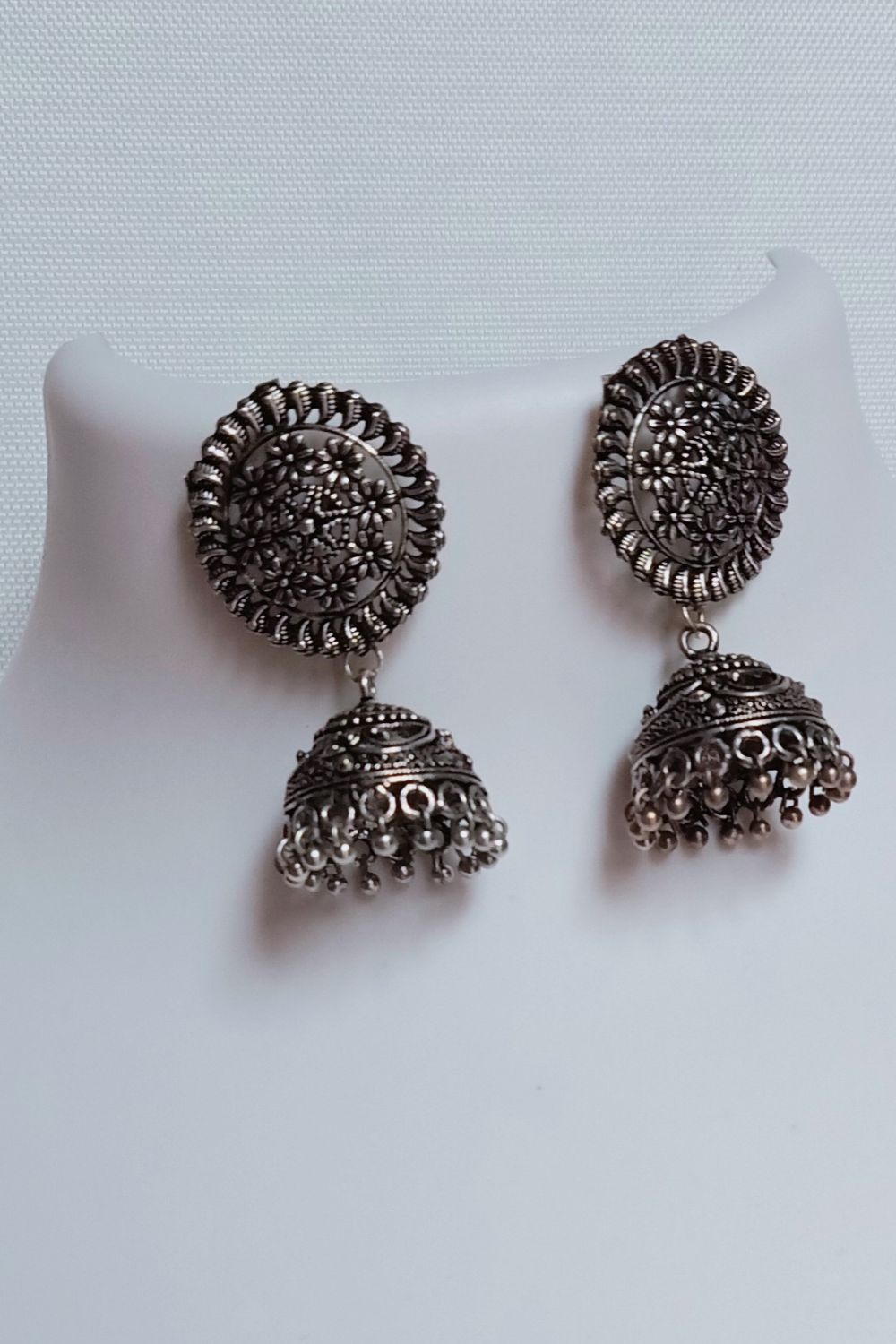 Namrata - Oxidised Jhumki