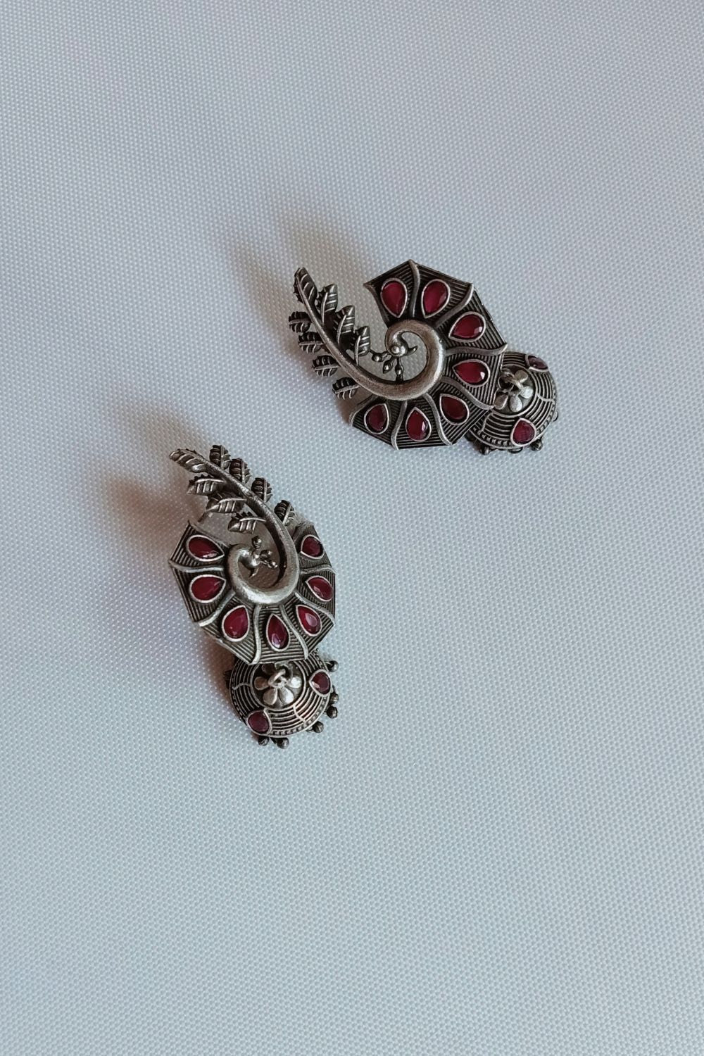 Nikhila - Premium Quality Oxidised Jhumki