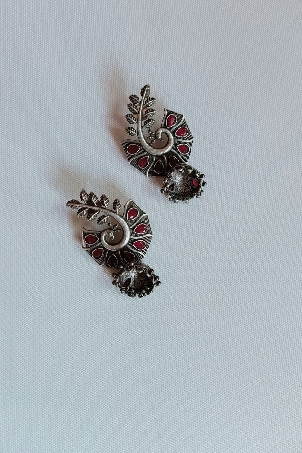 Nikhila - Premium Quality Oxidised Jhumki