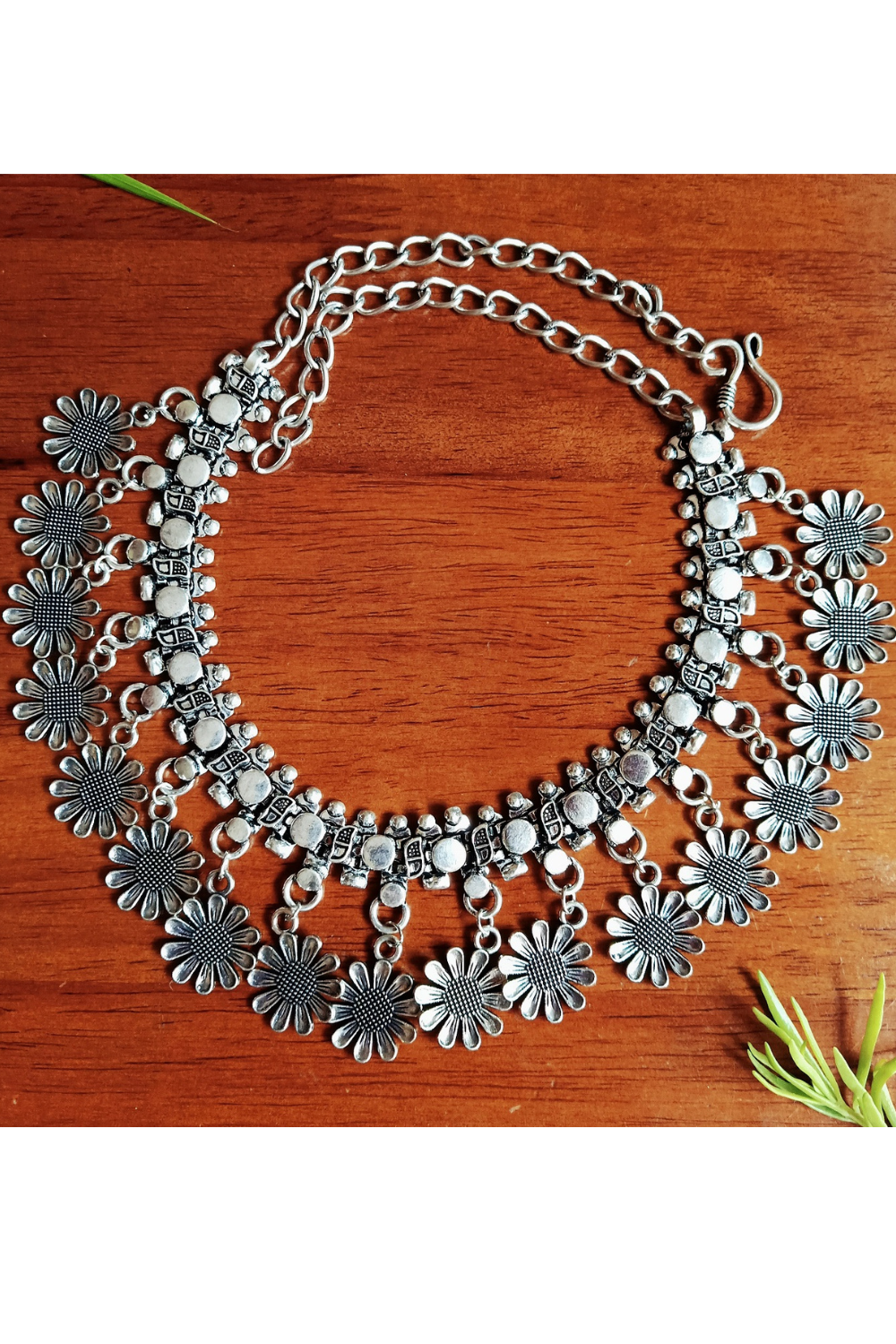 Roshni - Oxidised Collar Necklace