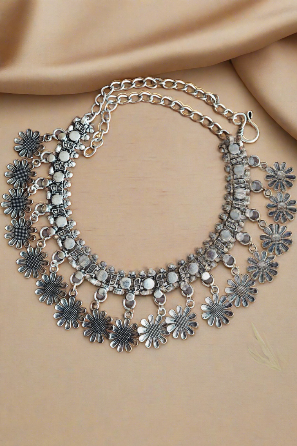 Roshni - Oxidised Collar Necklace