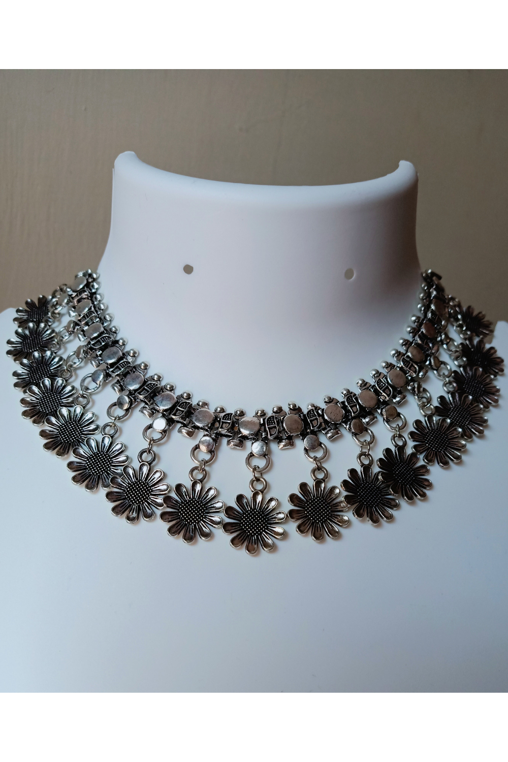 Roshni - Oxidised Collar Necklace