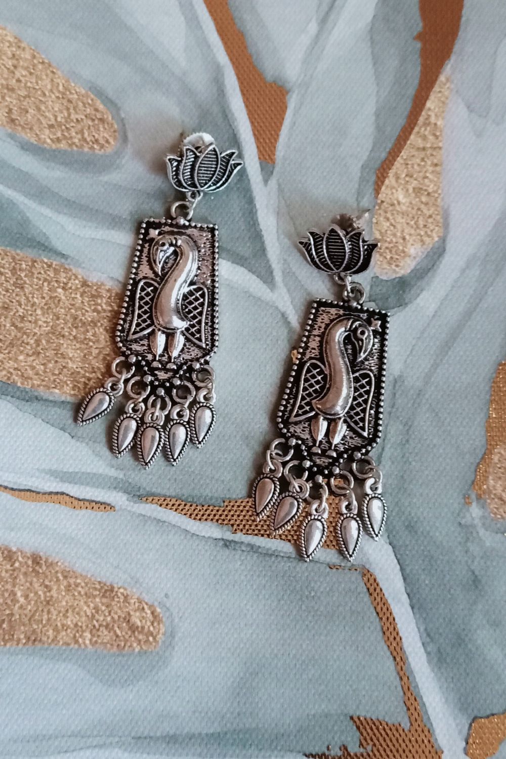 Ruchika - Oxidised Dangler