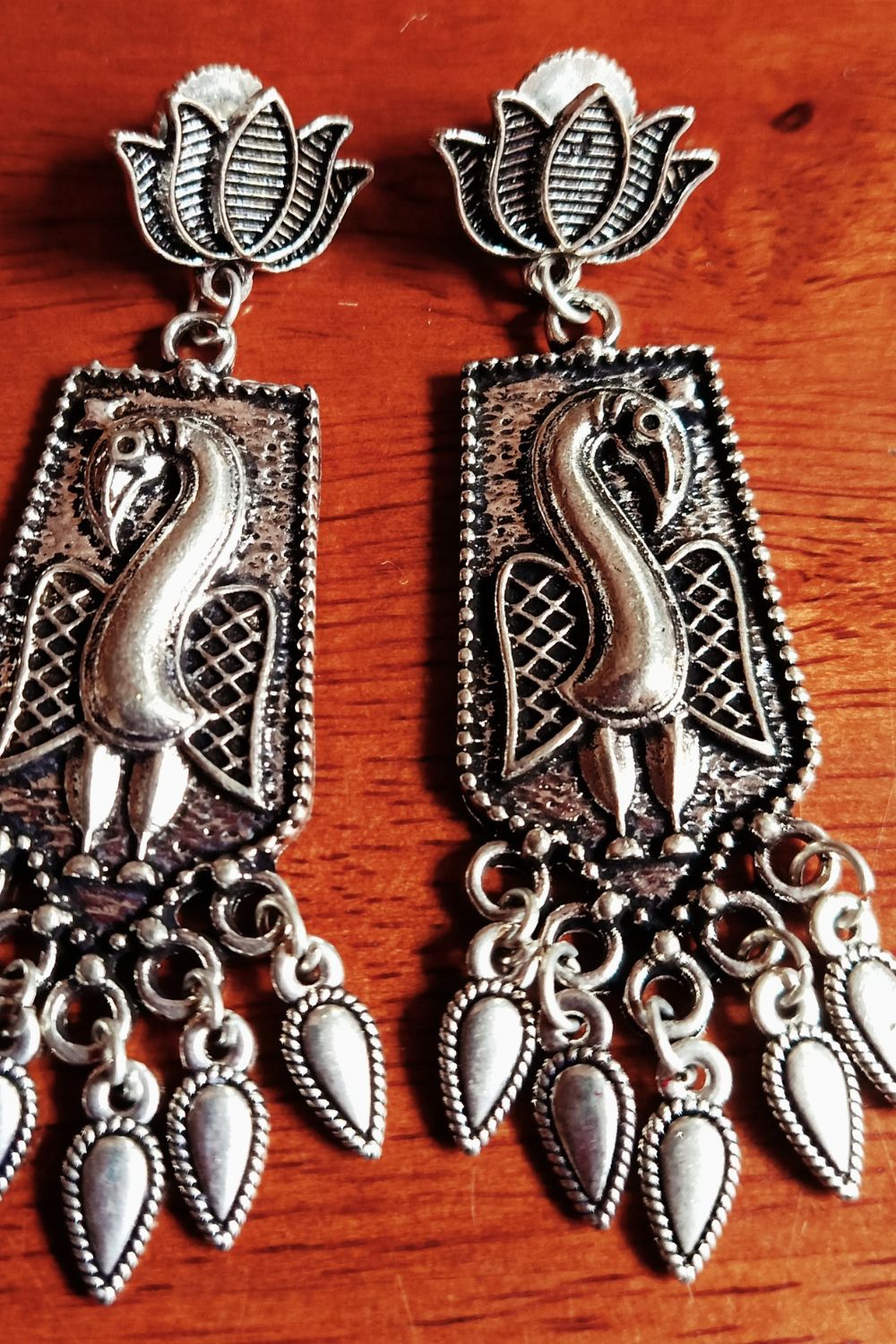 Ruchika - Oxidised Dangler