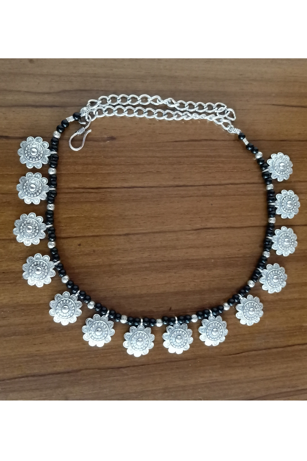 Sanjana - Oxidised Collar Necklace