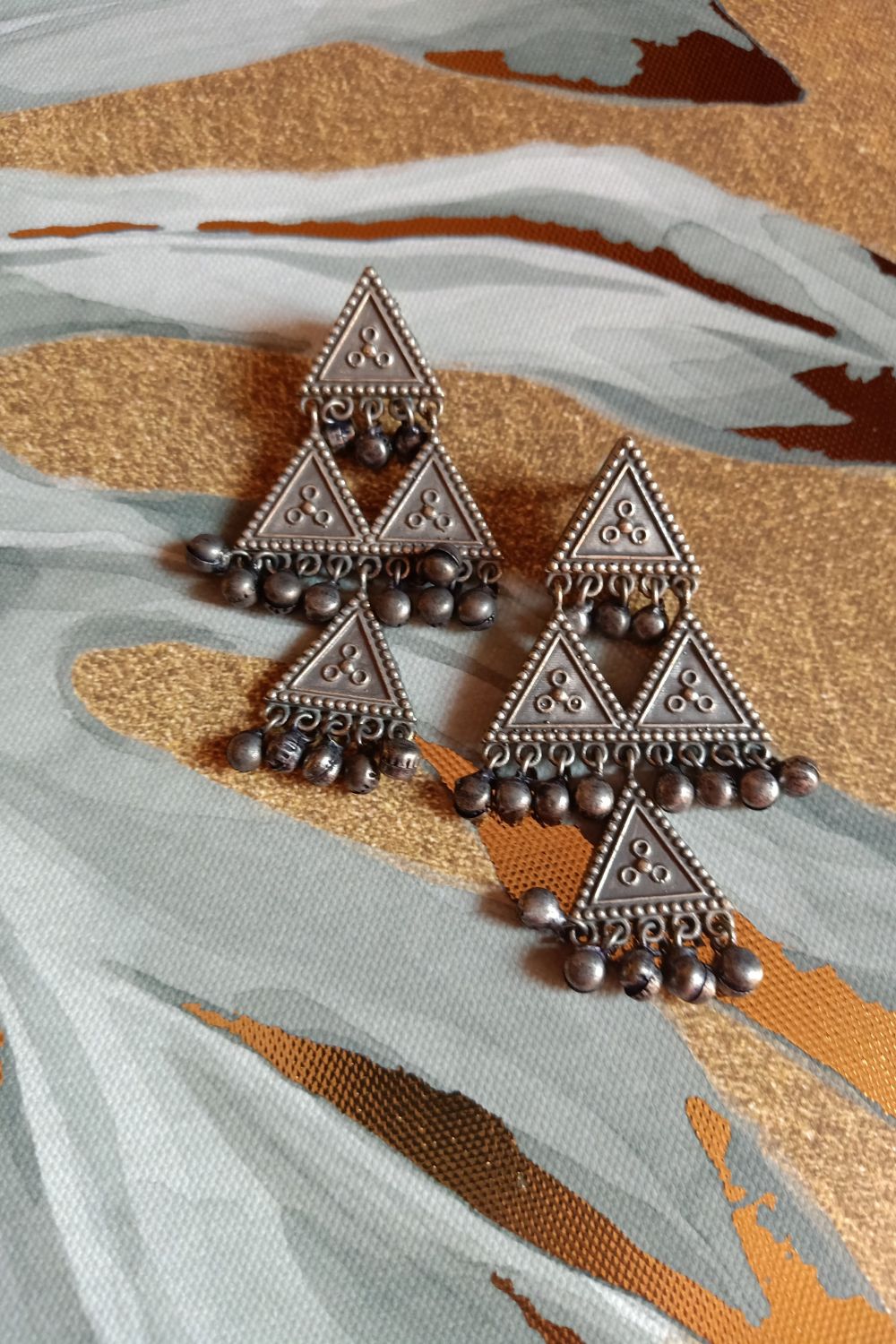 Sarika - Premium Quality Oxidised Dangler