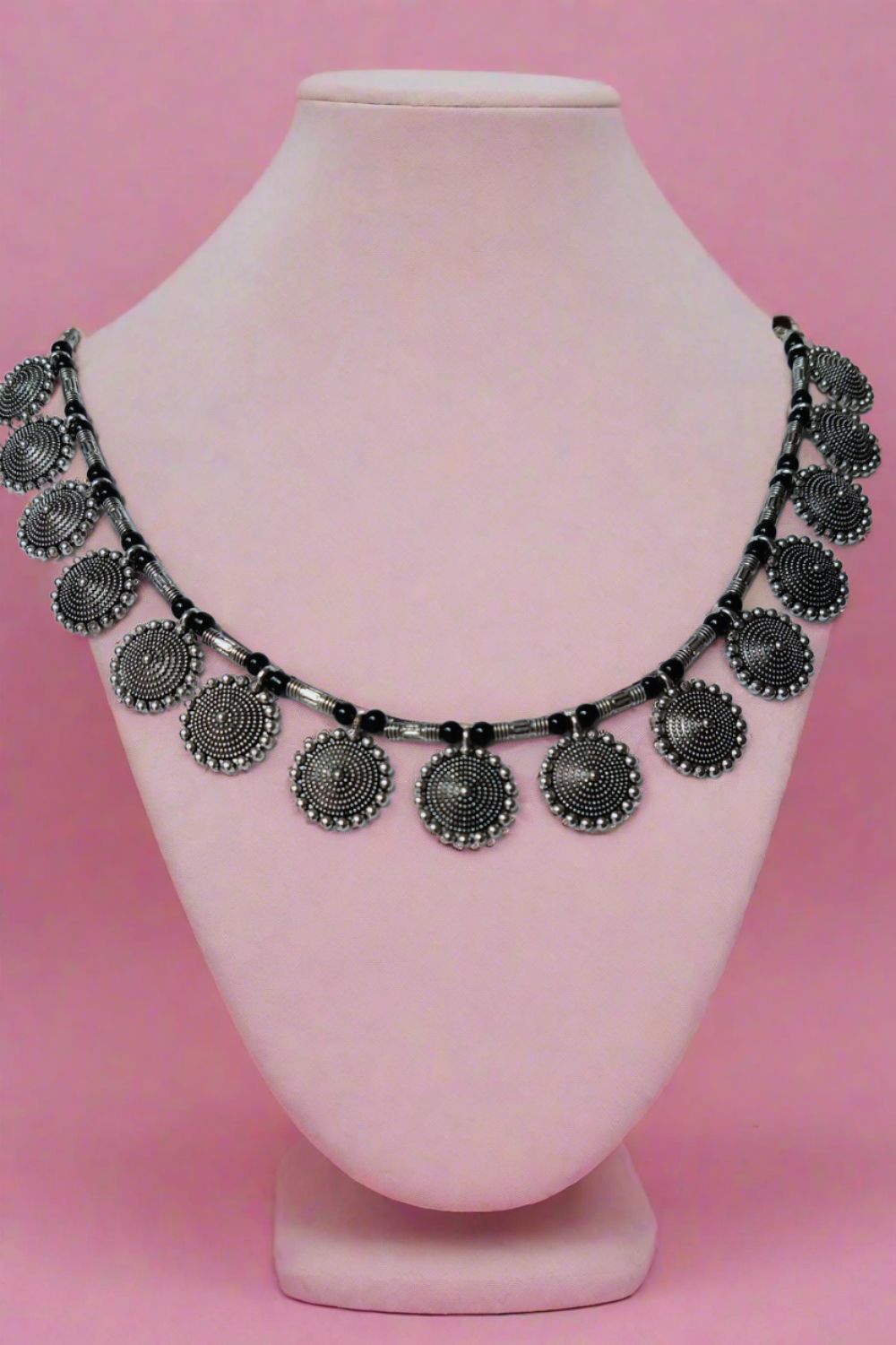 Shobhita - Oxidised Collar Necklace