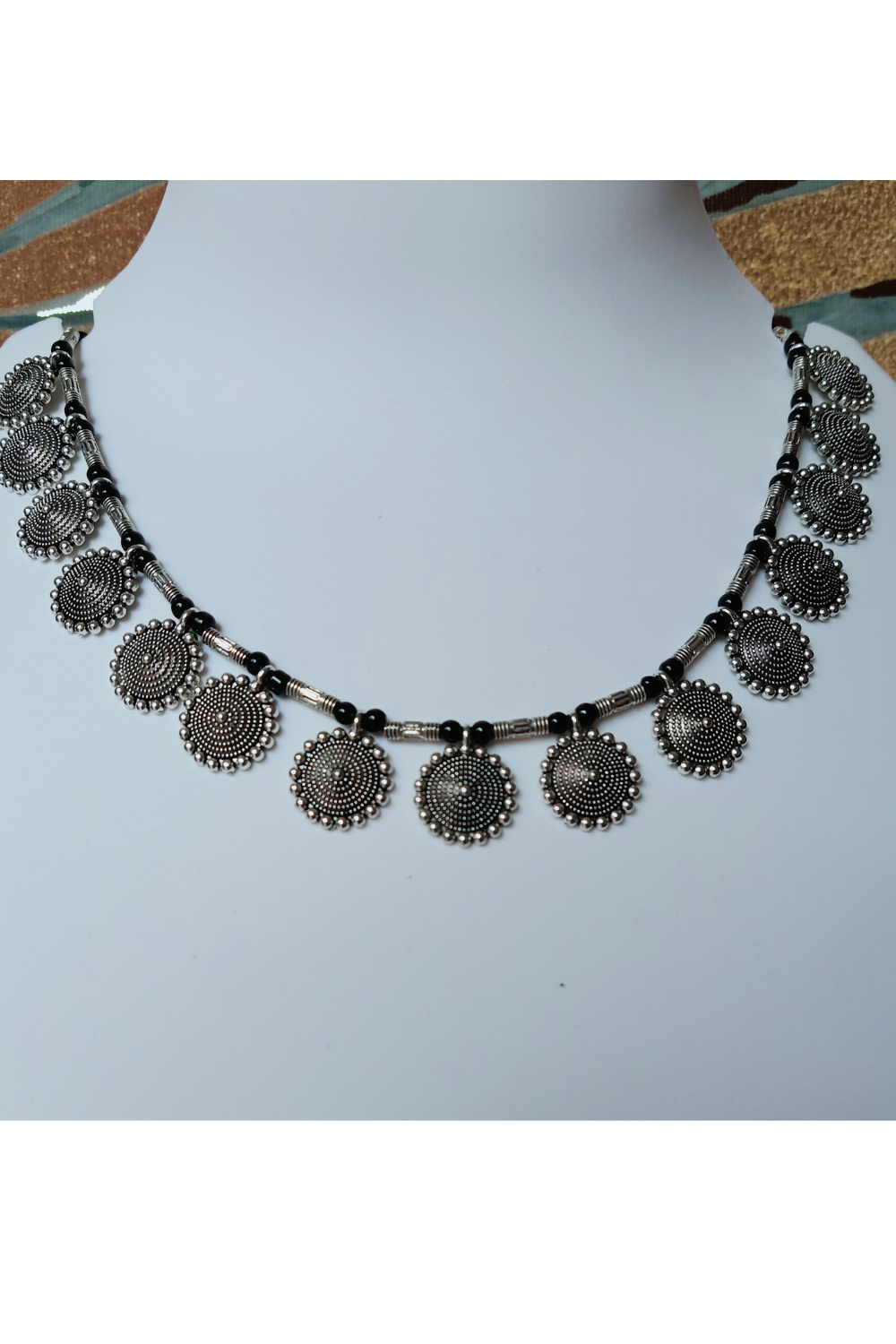 Shobhita - Oxidised Collar Necklace