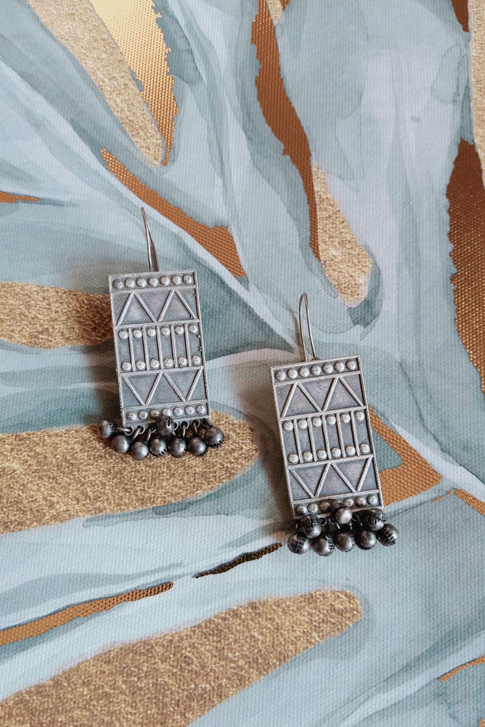 Tanya - Premium Quality Oxidised Dangler